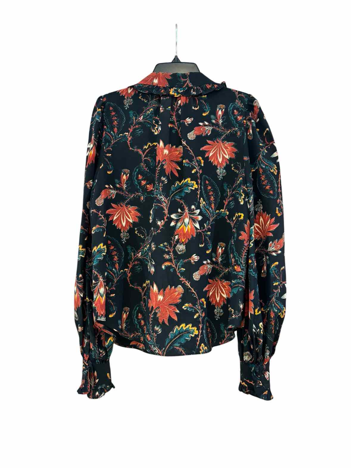 ULLA JOHNSON Black Multi Size 0 Shirt