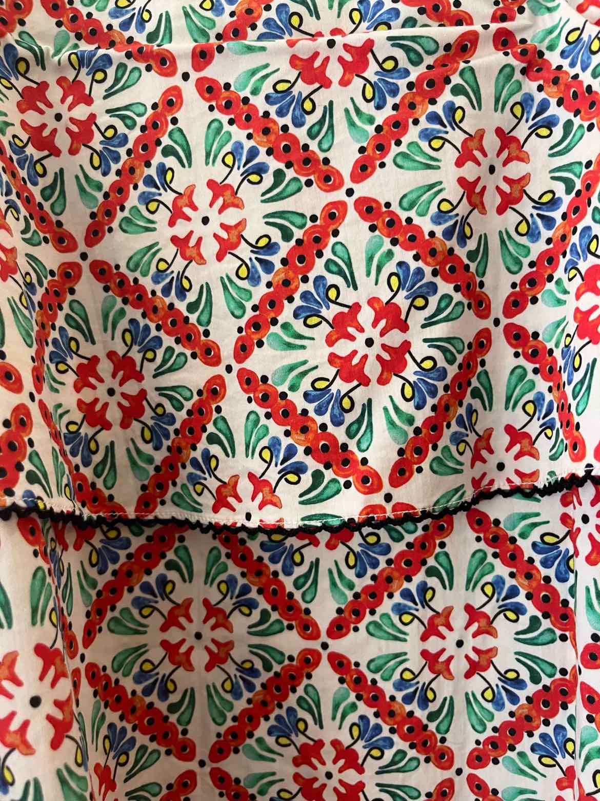 Caroline Constas White Multi Size M Shirt