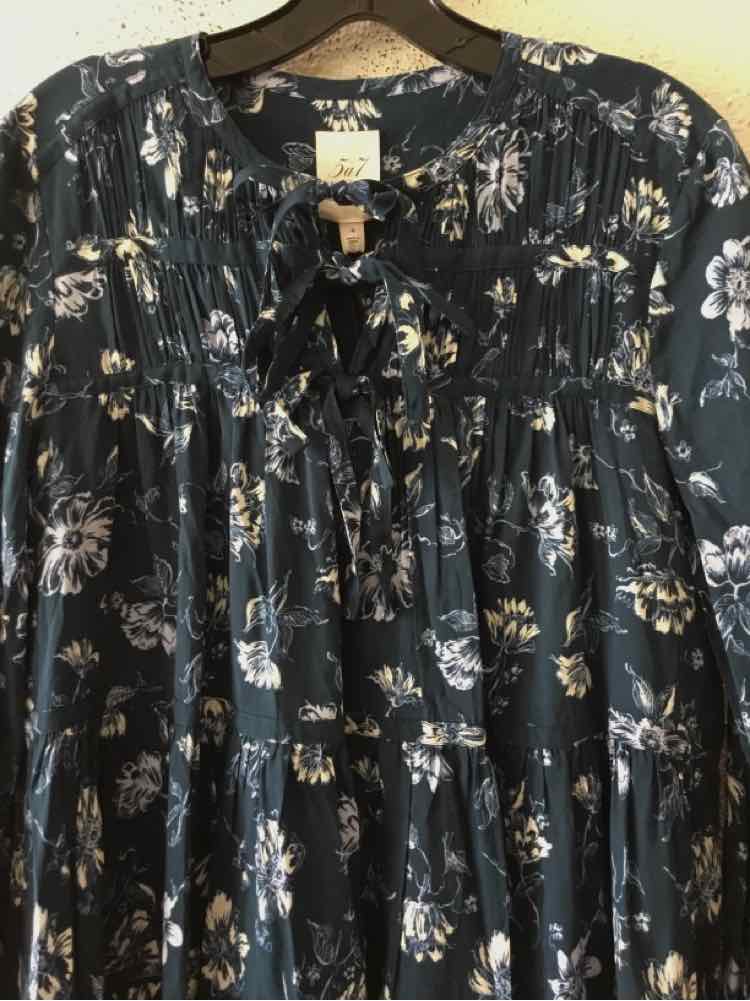cinq a sept Teal Size 4 Dress