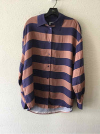 Essential Antwerp brown and navy Size XS Shirt