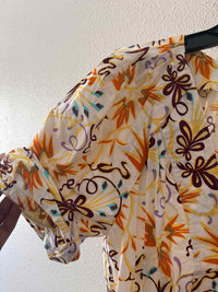 A.L.C. White Multi Size 4 Dress