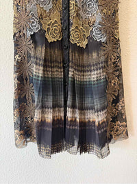 Byron Lars beauty mark Camel Multi Size 2 Dress
