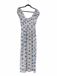 Bila White and Blue Size S Dress