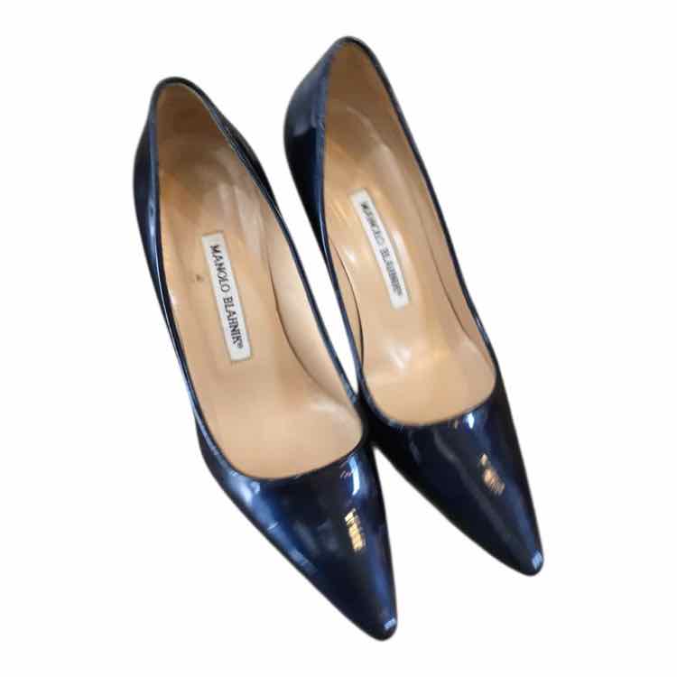 Manolo Blahnik Midnight Blue Size 36 Shoes