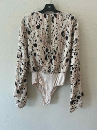 buddy love beige and black Size XS Bodysuit