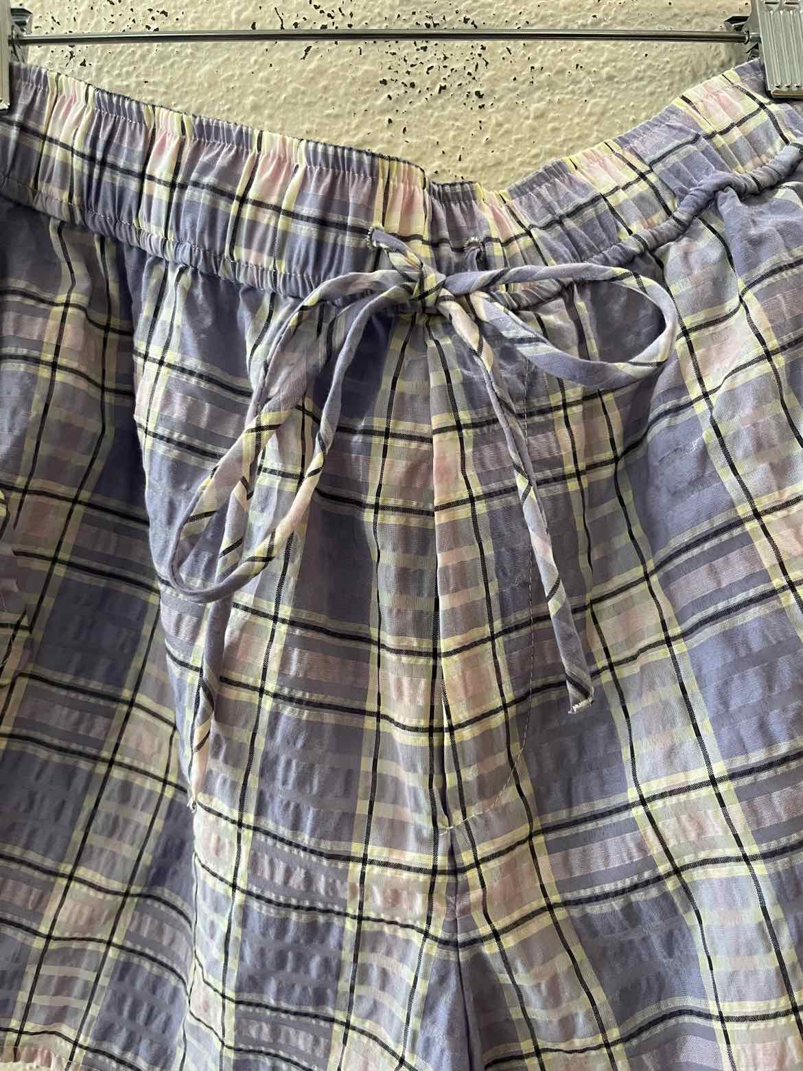 Ganni Purple and Cream Size 36 Shorts