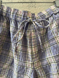 Ganni Purple and Cream Size 36 Shorts