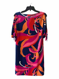 Trina Trina Turk Navy and Orange Size XS Dress
