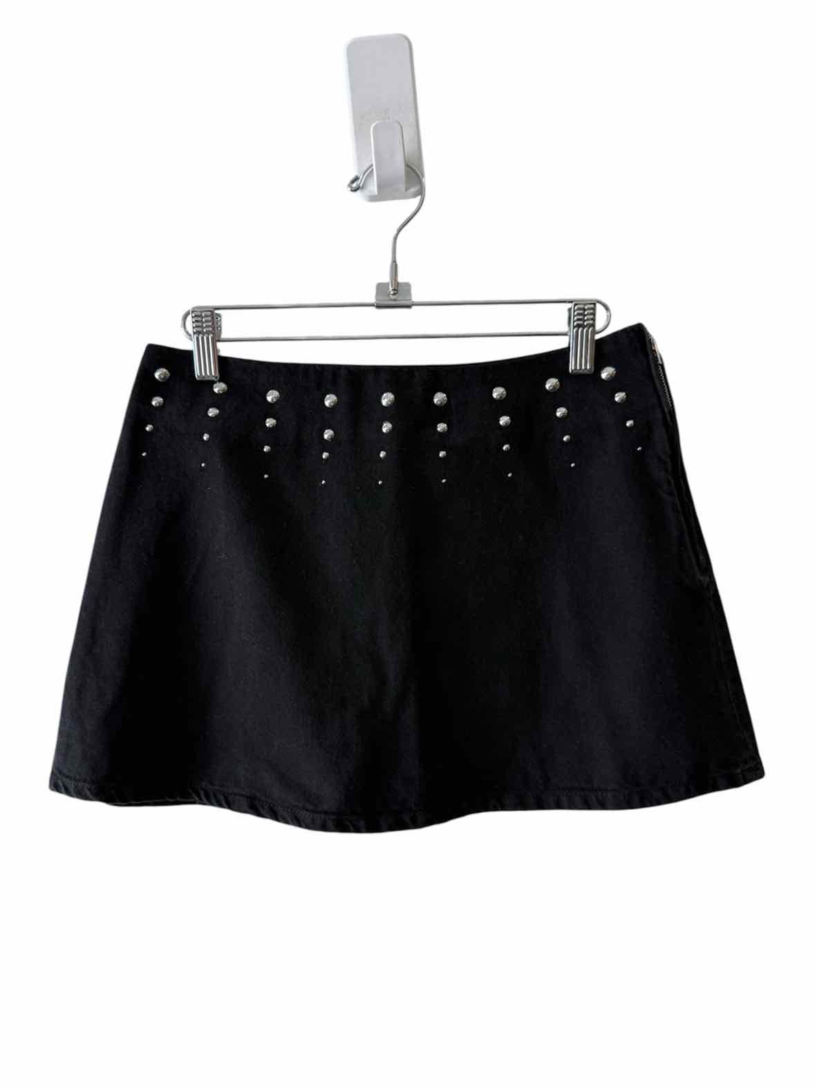 Zara Black and silver Size S Skirt