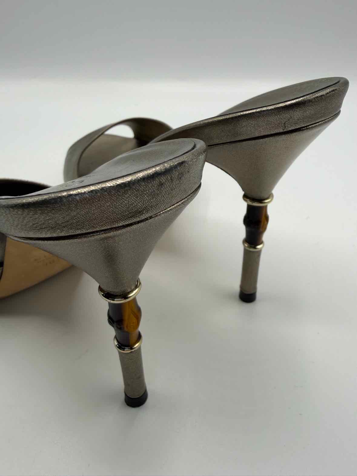 Gucci Pewter Size 36.5 Shoes