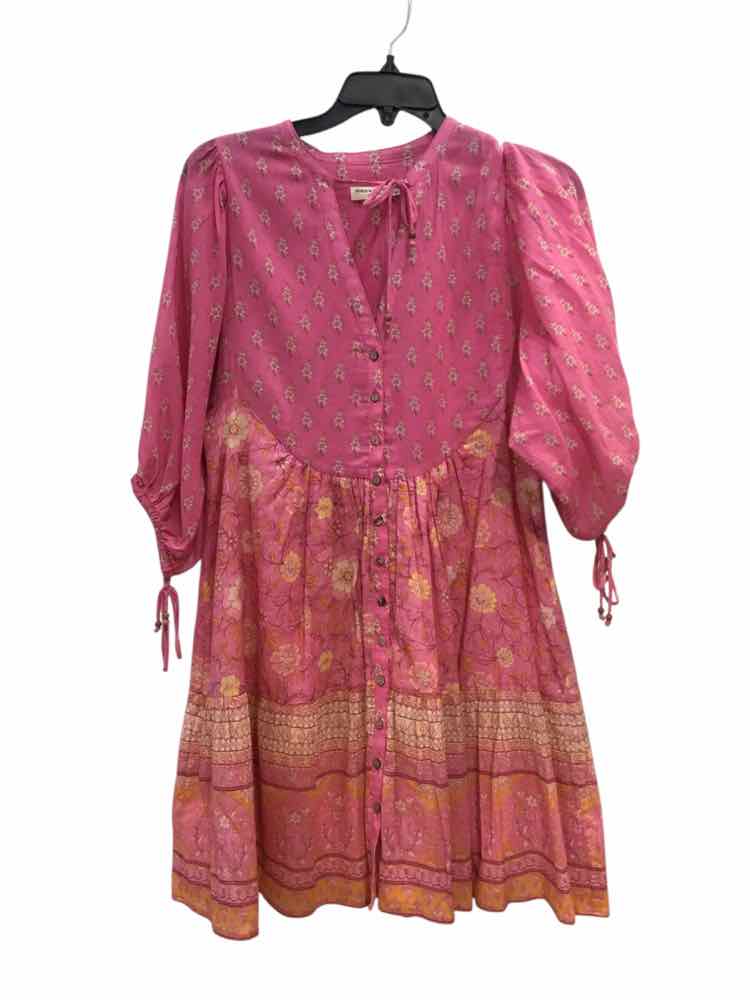 Spell & The Gypsy Pink and Multi Size XS Dress