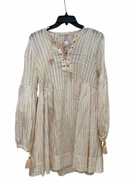 ULLA JOHNSON White and Pale Pink Size 0 Dress