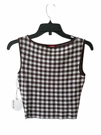 STAUD brown and white Size XS Shirt