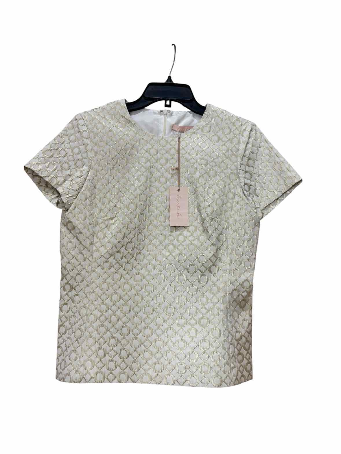 Hutch Cream and Gold Size S Shirt