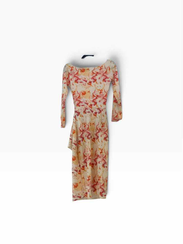 Chiara Boni orange and pink Size 44 Dress