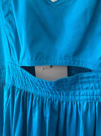 karina grimaldi Blue Size S Dress