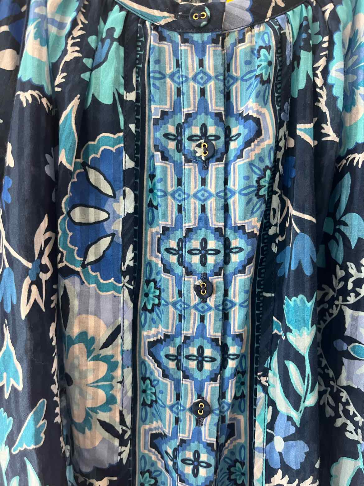 Ramy Brook Blue Multi Size XS Shirt