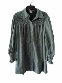 Aureum Green and White Size M Dress