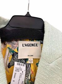 L'Agence Mint Size 2 Blazer