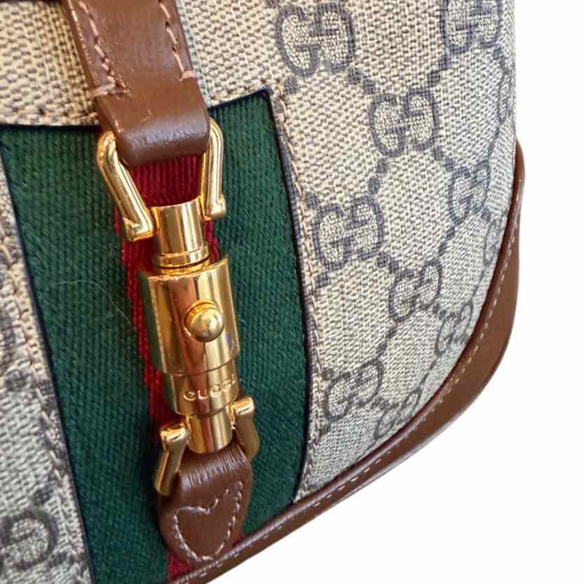 Gucci Brown and Tan Handbag