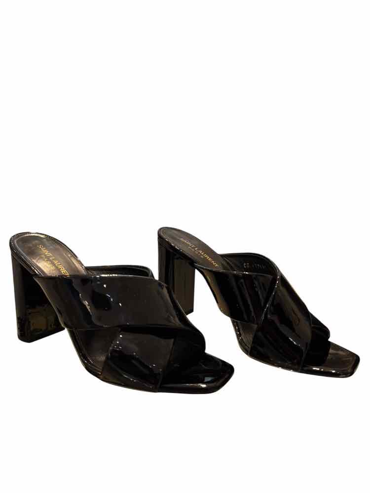 Saint Laurent Black Size 39 1/2 Shoes