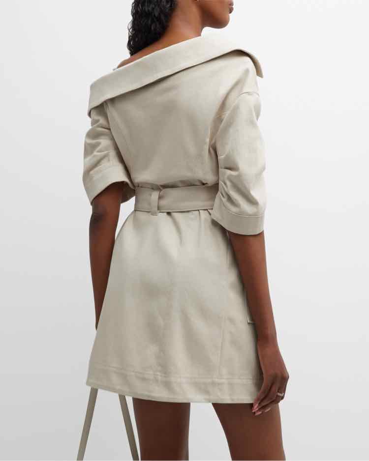 cinq a sept Light Khaki Size 10 Dress