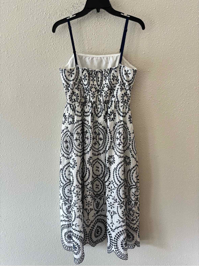 Steve Madden White and navy Size 8 Dress