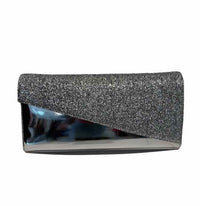 Dianne Von Fustenberg Silver Clutch