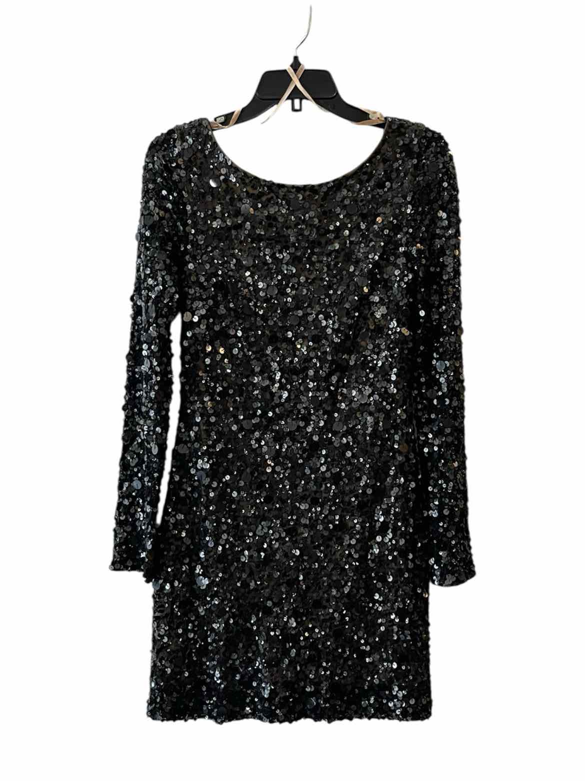 Aidan Mattox Black Size 6 Dress