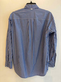 rag & bone Blue and White Size XS Shirt
