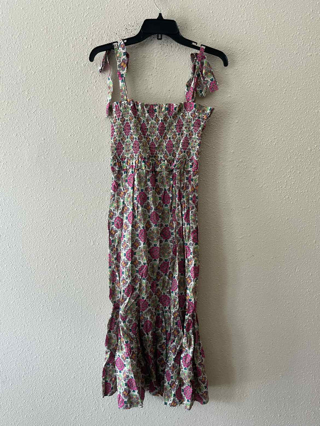 CABALLERO White Multi Size S Dress