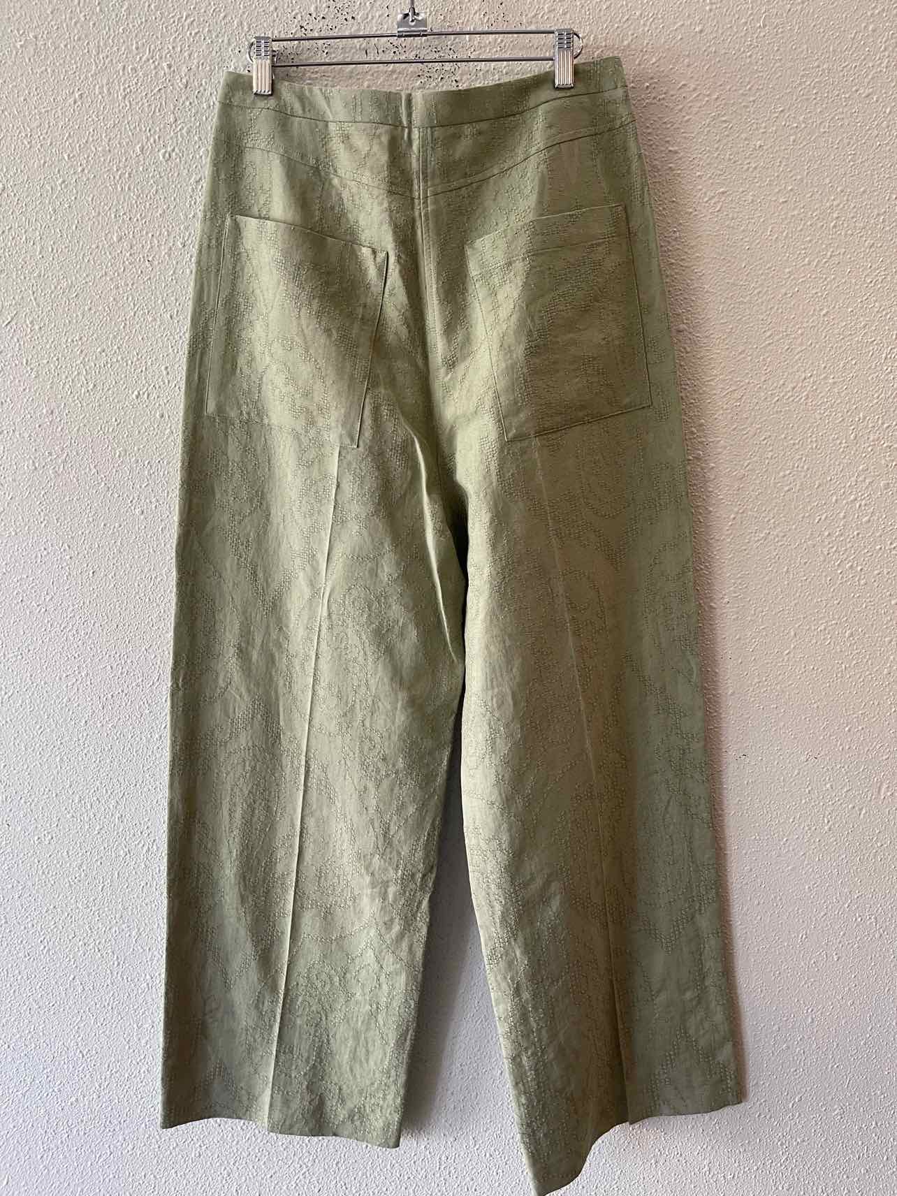Alysi Sage Green Size 6 Pants