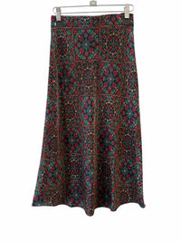 LOFT Petites Black Multi Size XXSP Skirt