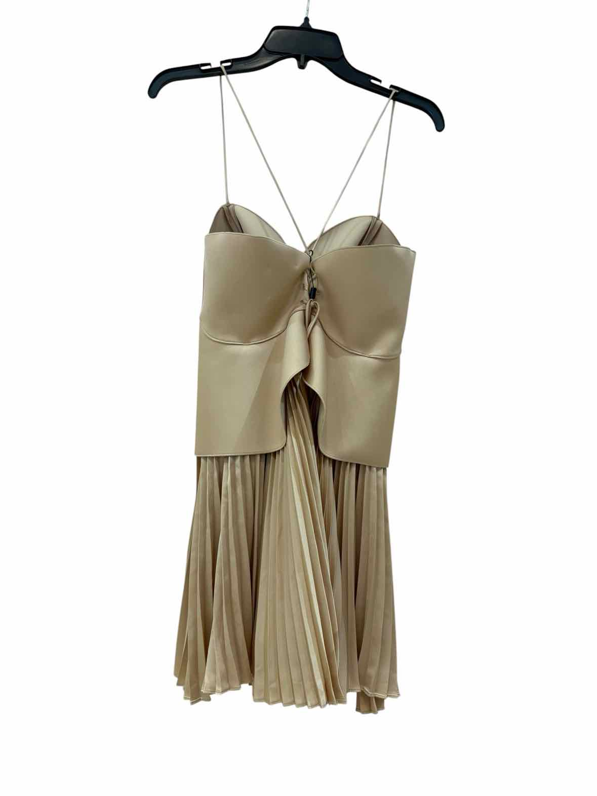Acler Gold Size 6 Dress