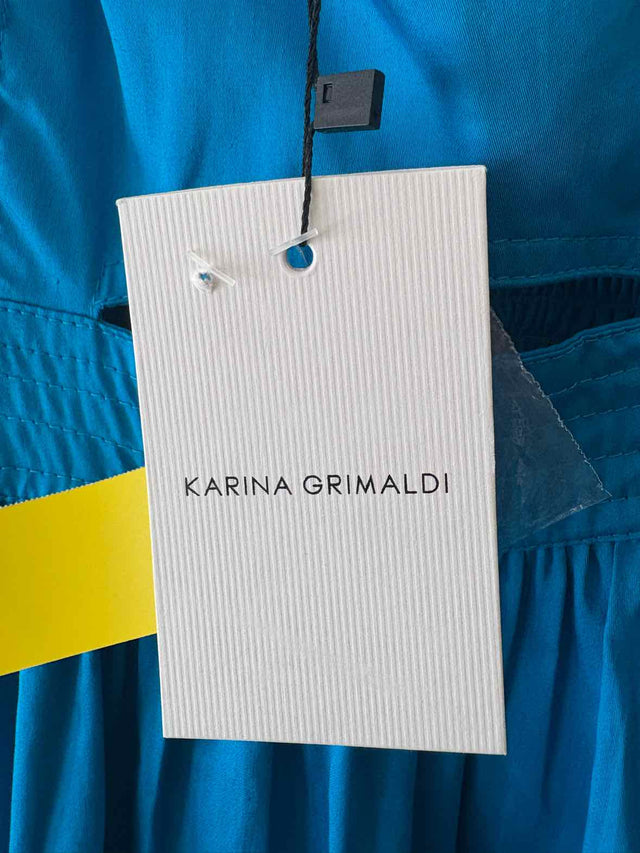 summer beach wedding dresses karina grimaldi Blue Size S Dress – Swap Boutique