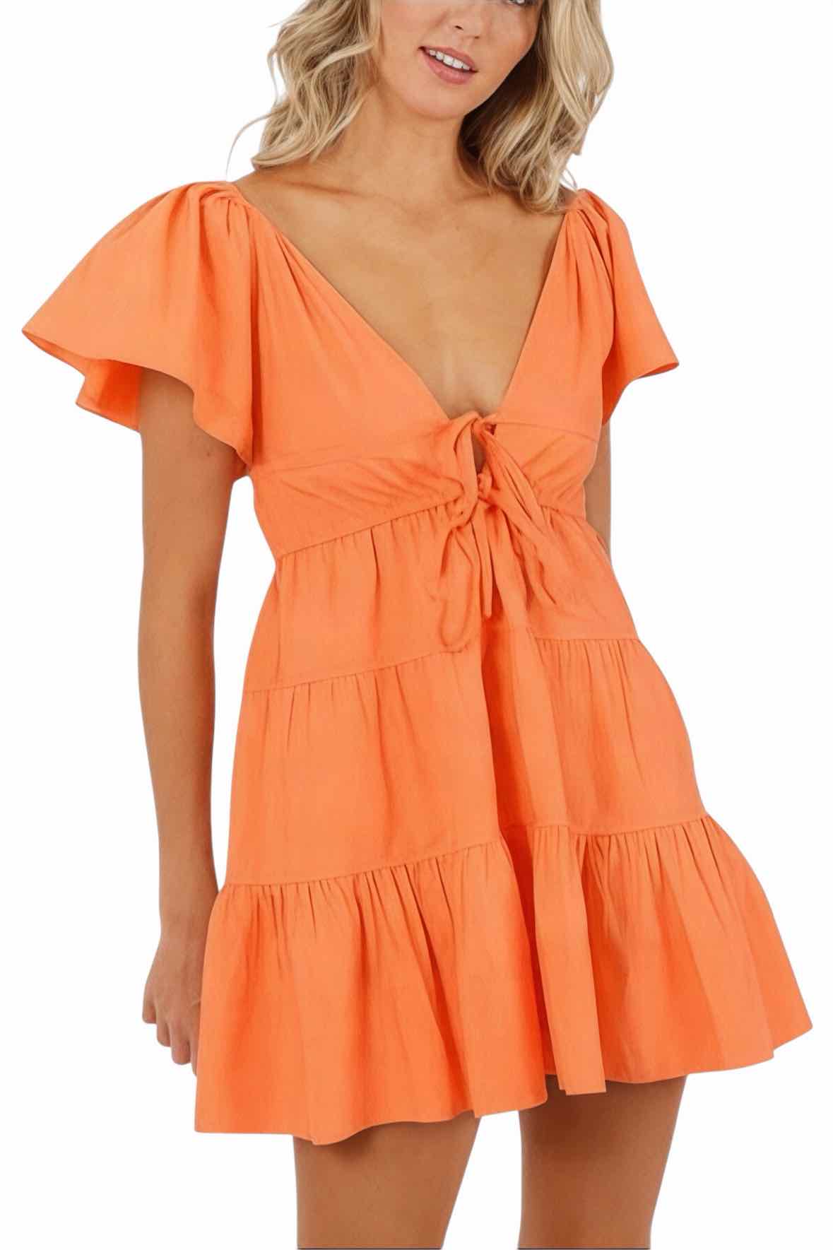 ALC Atlast Classics Orange Size 6 Dress