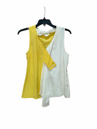 maeve White and Yellow Size 4 Shirt