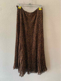Garnet Hill Brown and black Size 6 Skirt