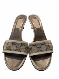 Gucci off white and tan Size 7 Shoes