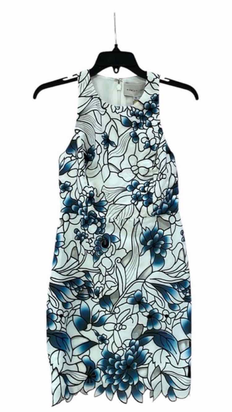 Adelyn Rae White Multi Size XS Dress