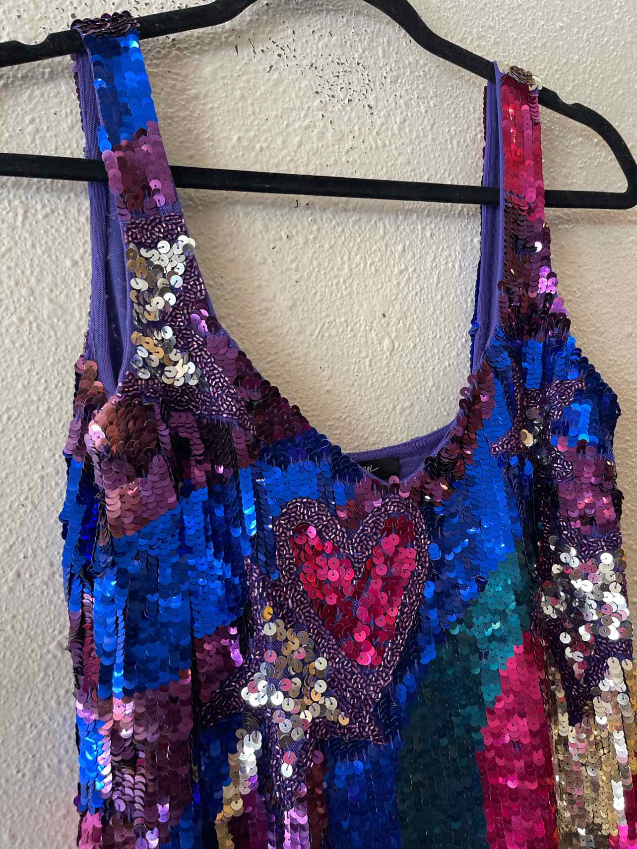 Nasty Gal Purple Multi Size 2 Dress