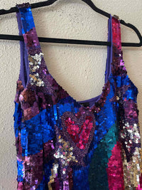 Nasty Gal Purple Multi Size 2 Dress