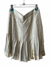 J Crew Cream and Navy Size 8 Skirt