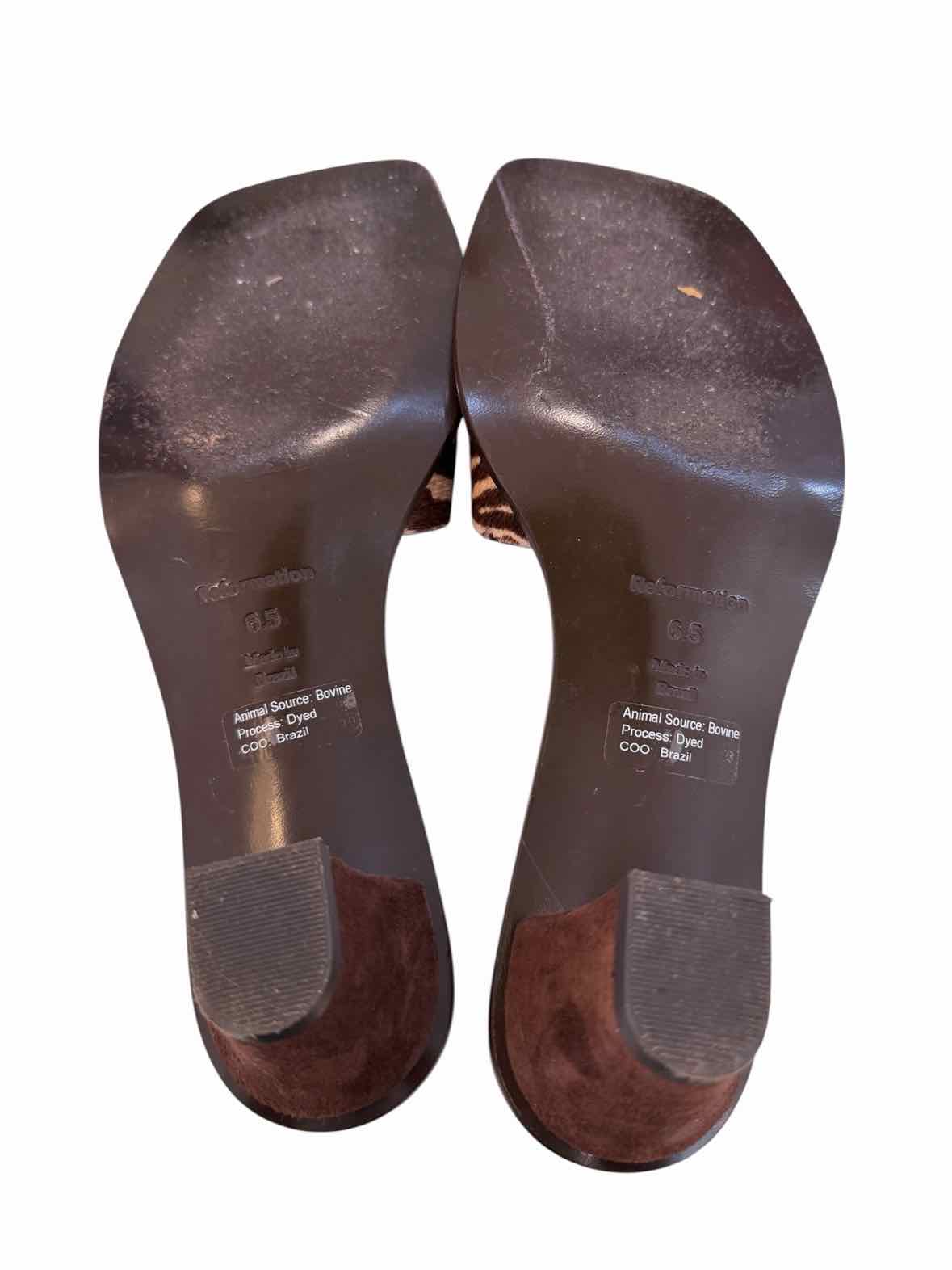 Reformation Brown Size 6.5 Shoes