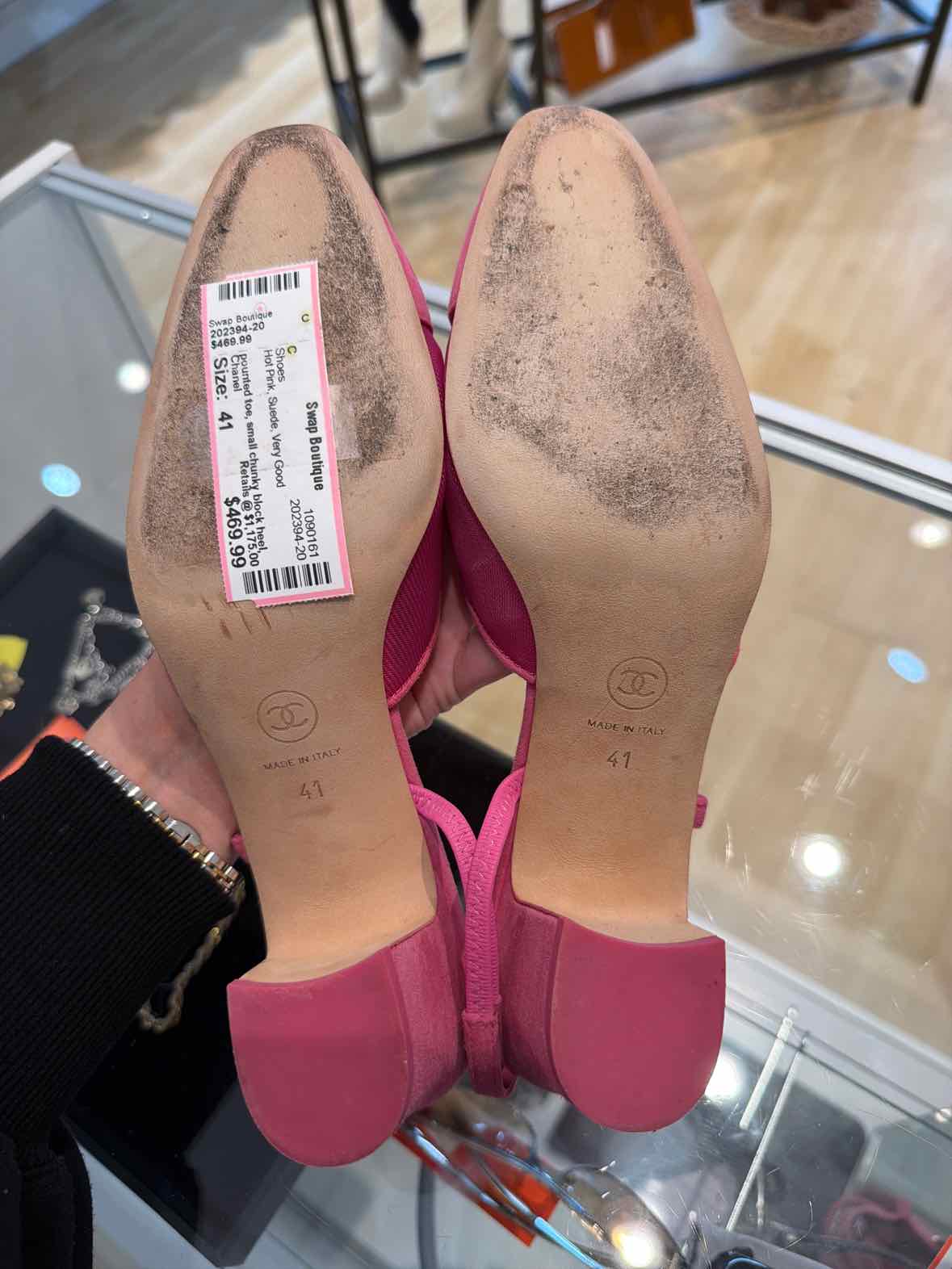 Chanel Hot Pink Size 41 Shoes