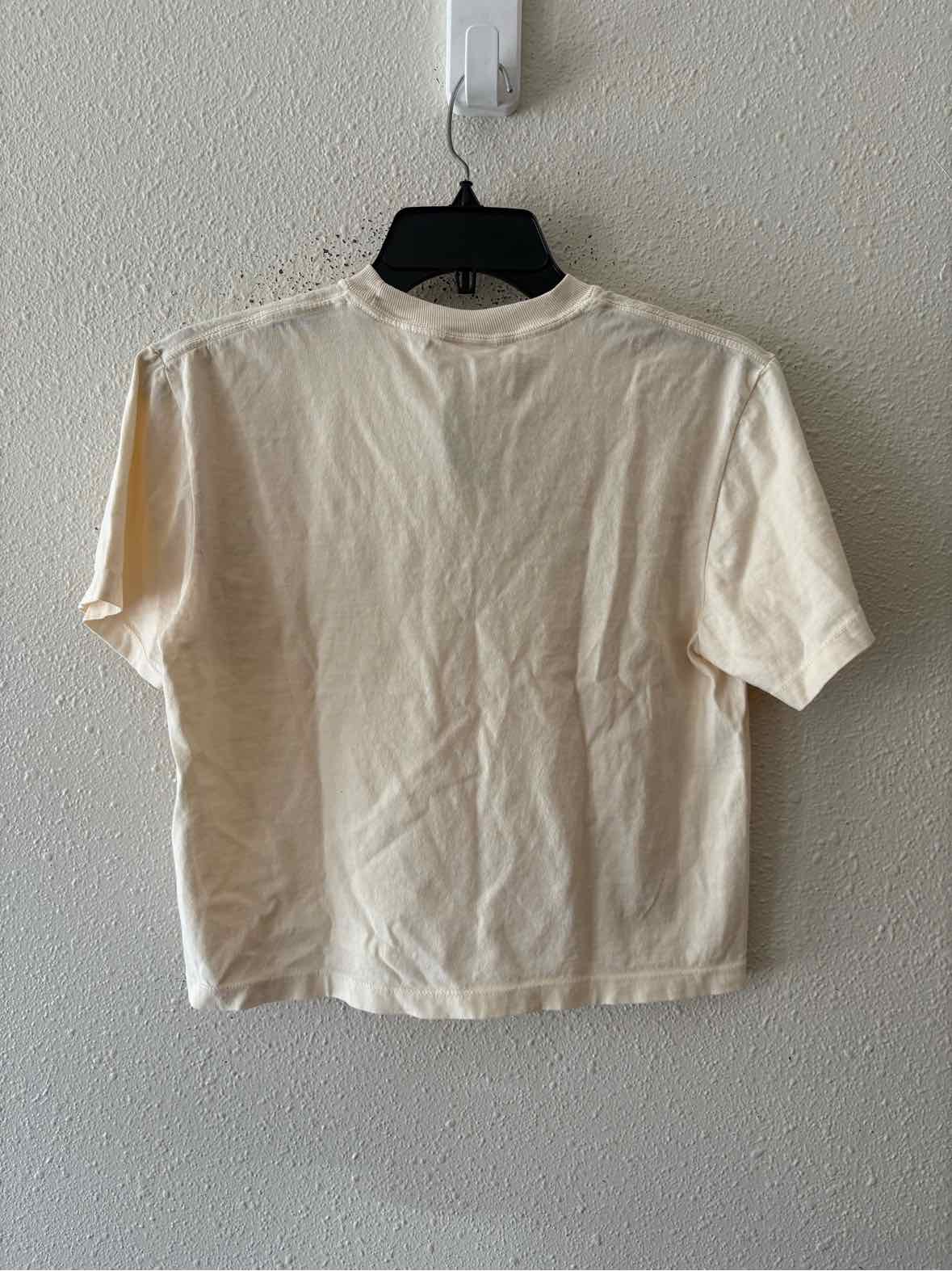 Comfort Colors Cream and Black Size S Shirt