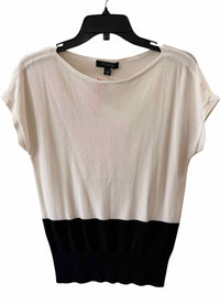 Ann Taylor White and black Size PM Sweater