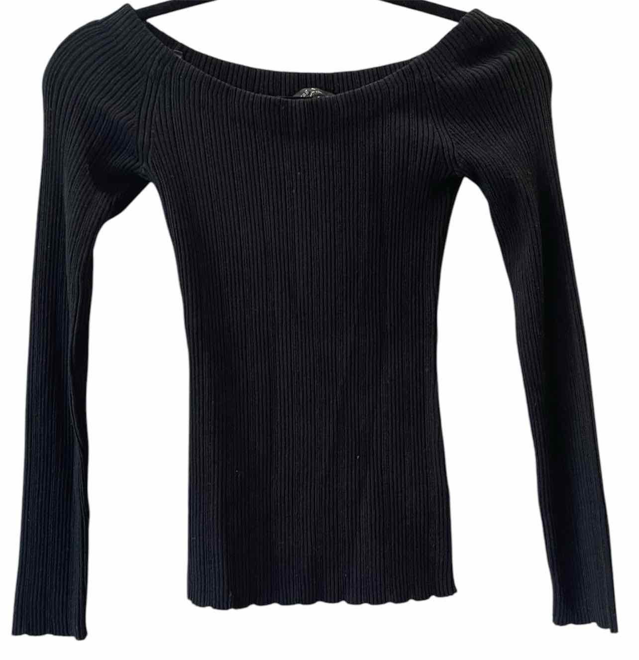 rag & bone Black Size S Kari Pullover Shirt