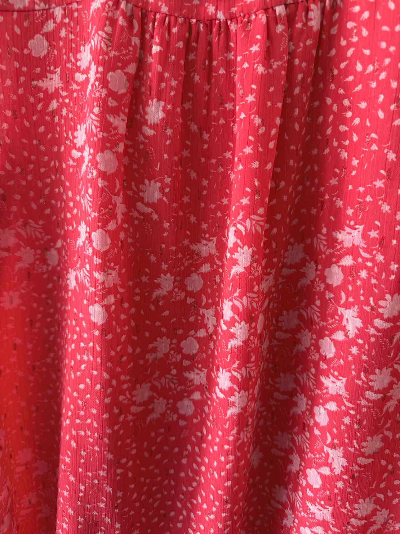 Joie Pink Multi Size L Blouse