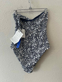 Onia Navy and White Size L Swimsuit